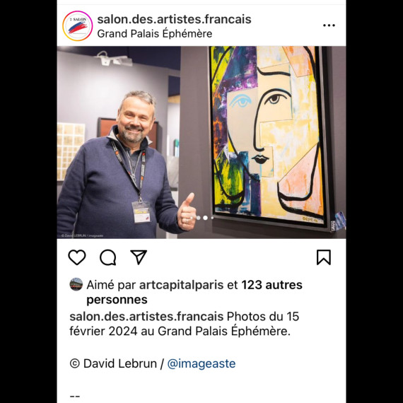 Salon des Artistes Français pendant Artcapital Paris 2024